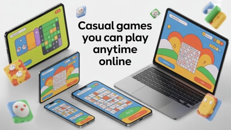 Casual Games You Can Play Anytime Online