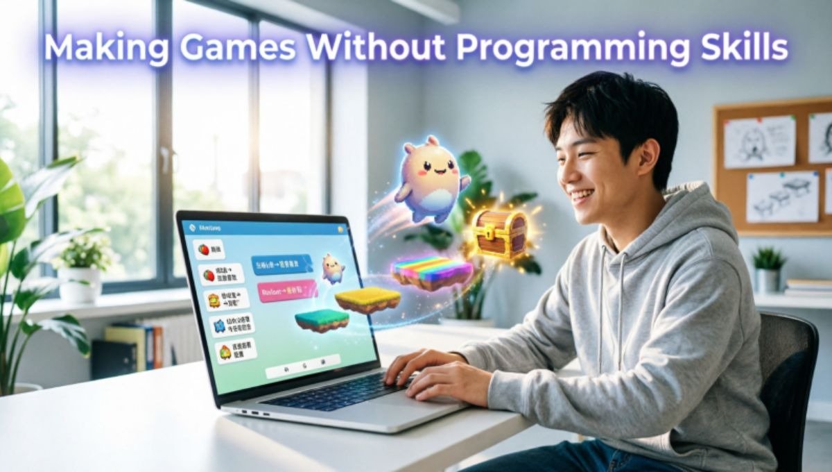 Making Games Without Programming Skills